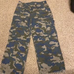 Rarely work wild fable camo cargo pants